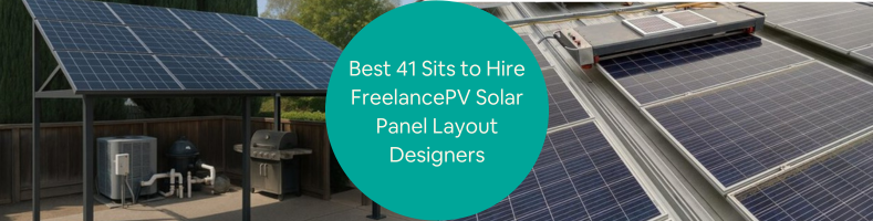 pv solar panel layout designers