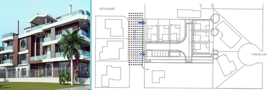 3D construction rendering and design plans by Cad Crowd architectural and construction design freelancers