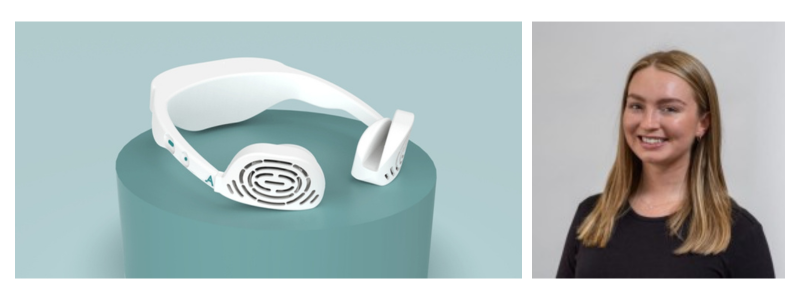 Neck-worn air purifier