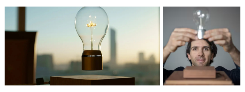 magnetic levitating lamp