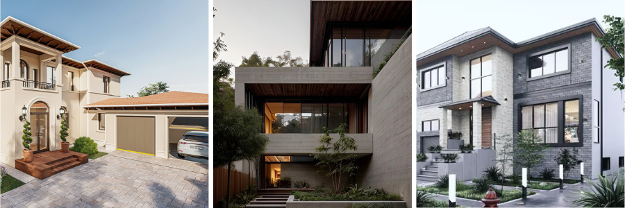 3D exterior rendering