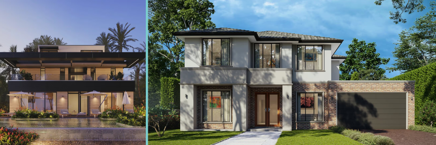 3D rendering of properties and houses by Cad Crowd design experts