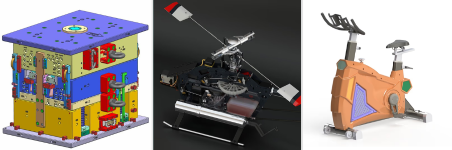 Injection molding design examples by Cad Crowd design experts