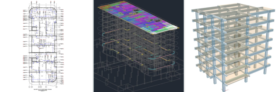 Rebar detailing and drawings by Cad Crowd design freelance experts