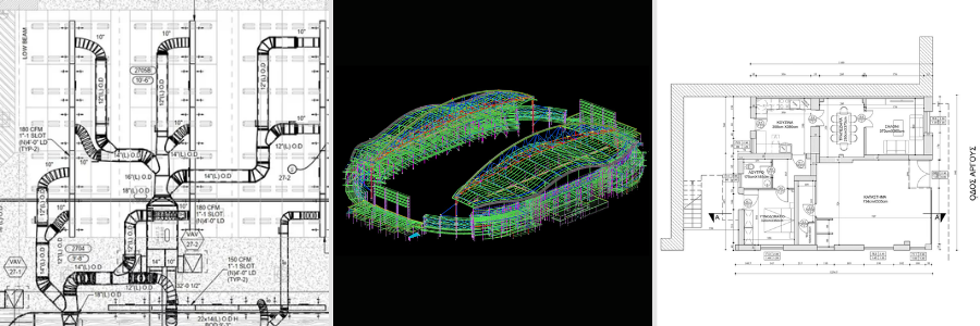 construction drawing and plans examples by Cad Crowd design experts and freelancers