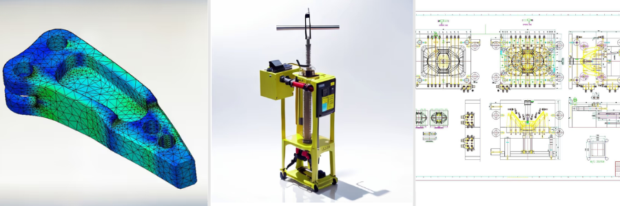 injection molding design by Cad Crowd design experts