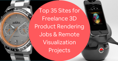 3D product rendering