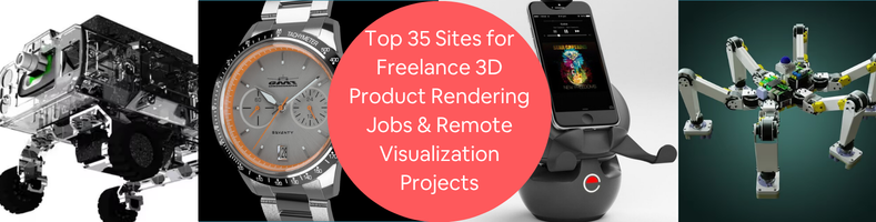 3D product rendering