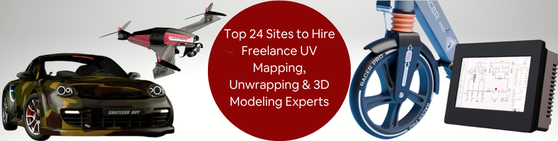 UV mapping and unwrapping experts