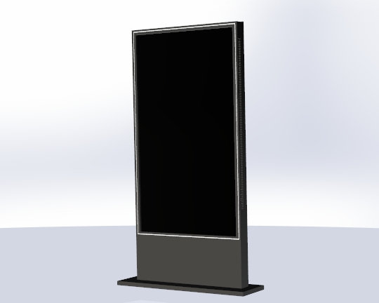 Custom Aluminium Outdoor Digital Sign Casing - Freelance CAD Design ...