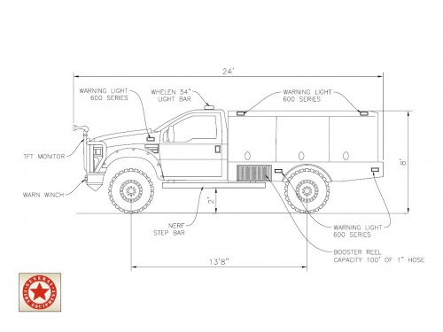 Drawings for Fire Truck Project - Freelance Automotive Design - Cad Crowd