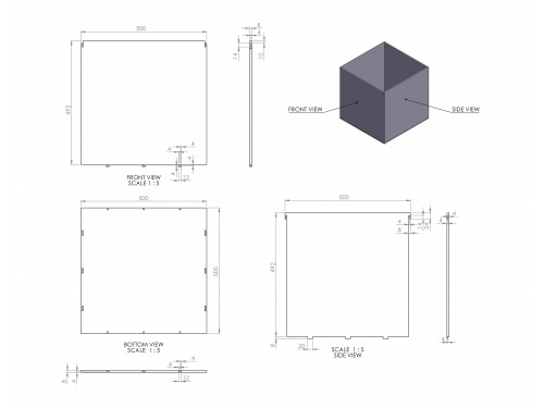 Argillic Box arcylic box - Freelance 3D Modeling Design - Cad Crowd