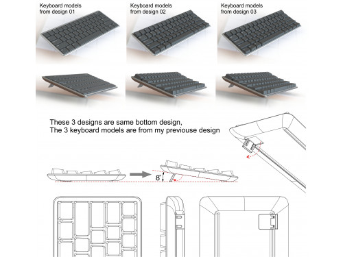 The perfect 60% mechanical keyboard - Freelance CAD Design - Cad Crowd