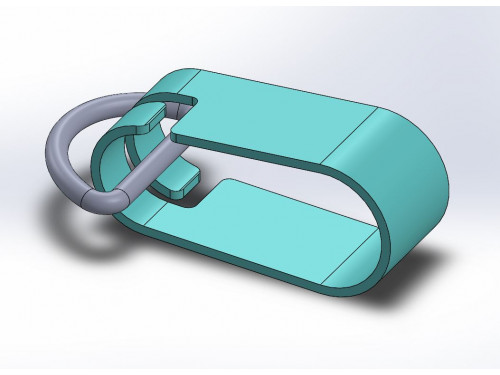 Locking Clips Design Locking safety clip for dog leads - Freelance 3D Modeling Design - Cad ...