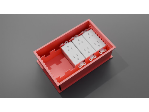 3d Printable Storage Trays For Electrical Outlets And Switches 