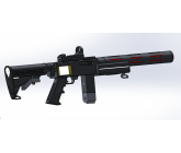 Laser Tag Sci-Fi Blaster Design