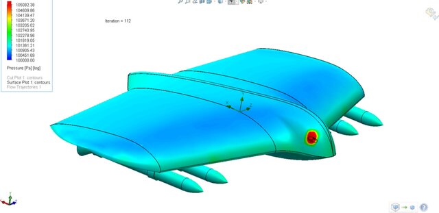 I create UAV designs and drones with SolidWorks and XFLR5 image 2