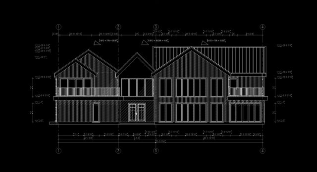 I offer custom architectural design with blueprints and renderings image 5