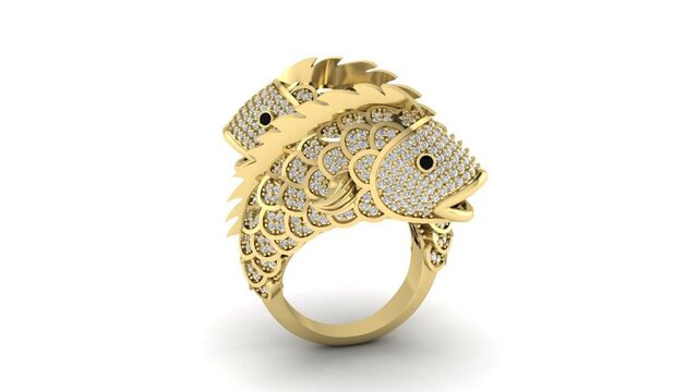 Create a 3D jewelry Design based on your custom image 3