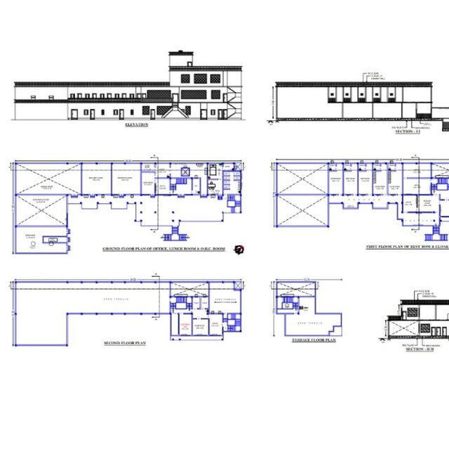 I will create professional 2D architectural floor plans and CAD drawings
