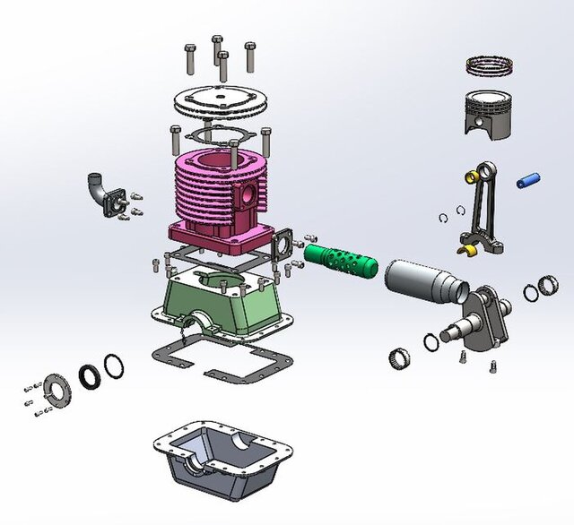 I offer 3D part & assembly design in SolidWorks image 2