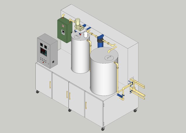 I offer SketchUp, AutoCAD & Revit 3D design services for mechanical and architecture projects image 2