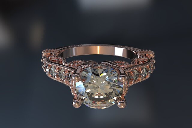 I will create 3D modelling and rendering  for your jewelry product image 11