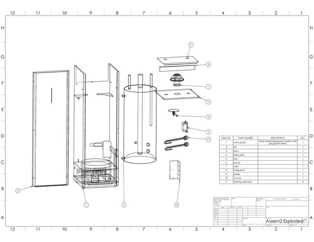 I will create accurate SolidWorks 3D models, Assemblies with drawing, simulation and documentation image 6