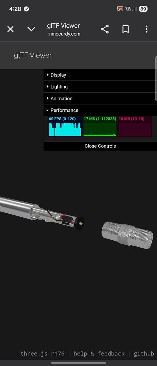 I offer CAD to GLB/GLTF conversion with AR-ready & web-optimized 3D models
