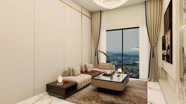 I will do interior design, realistic render 3d and 360 virtual tour image 34
