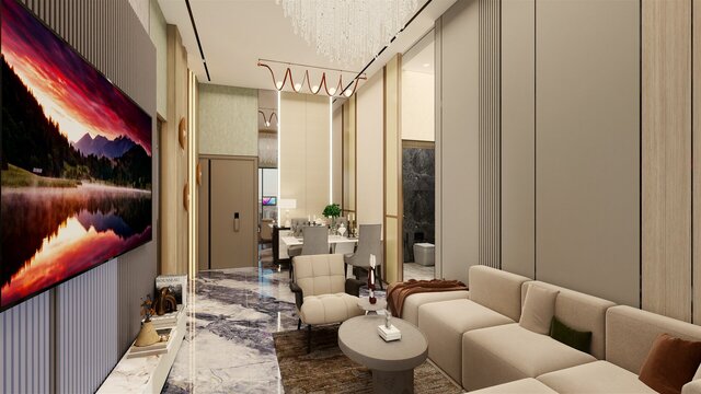 I will do interior design, realistic render 3d and 360 virtual tour image 39