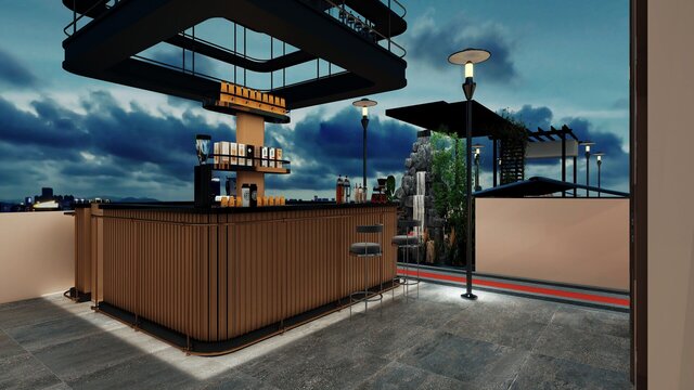 I will do interior design, realistic render 3d and 360 virtual tour image 16