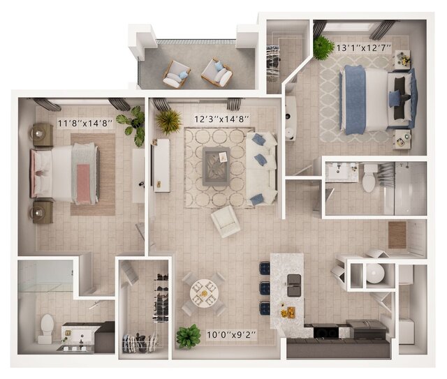 I will create a 2-D drawings & furniture detail image 2