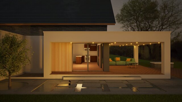 I offer high-end, photorealistic 3D architectural visualizations & design image 9