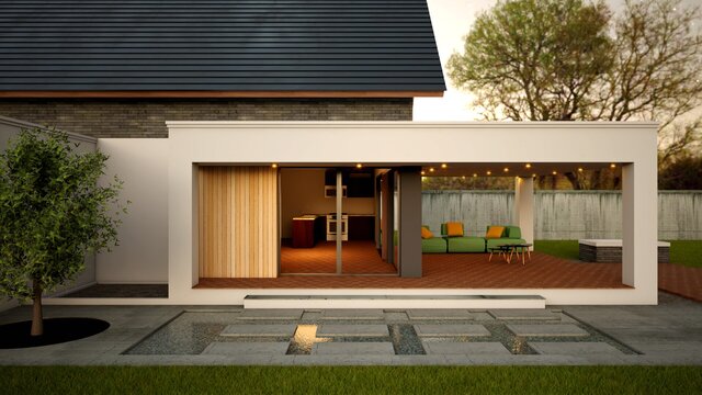 I offer high-end, photorealistic 3D architectural visualizations & design image 8