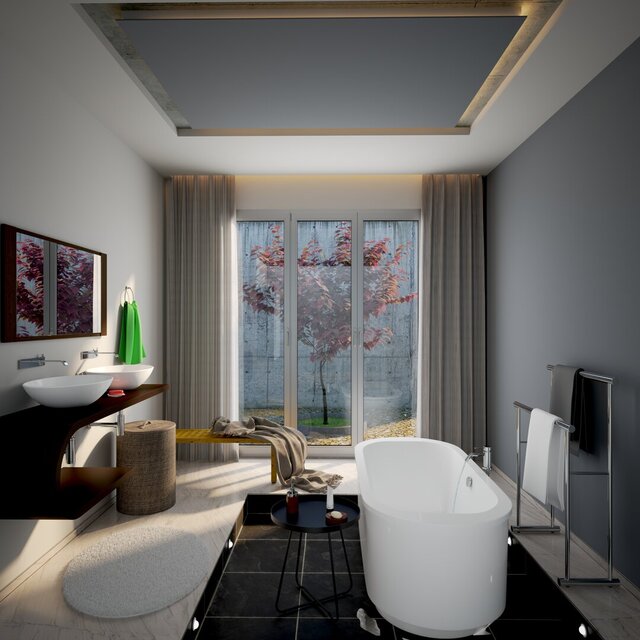 I offer high-end, photorealistic 3D architectural visualizations & design image 2