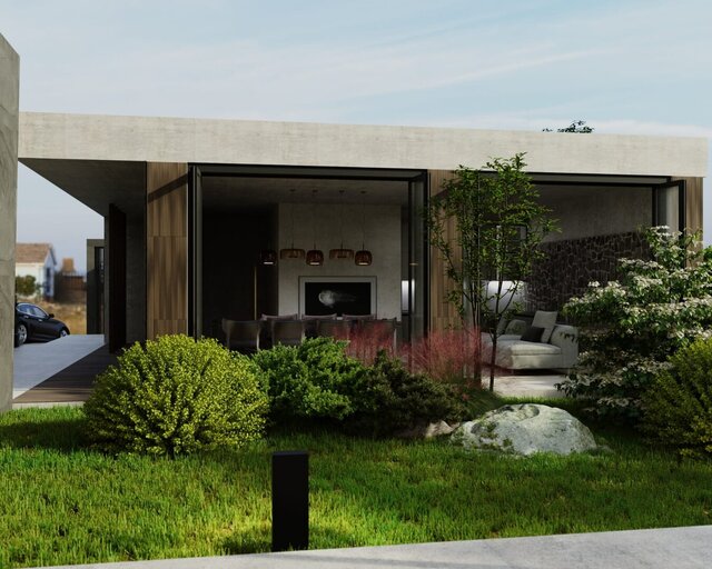 I offer 2D Revit plans 3D renderings for exterior and interior design image 2