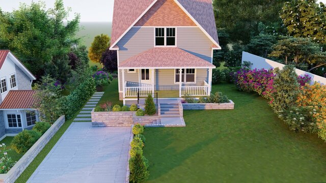 I will deliver professional 3D architectural and landscape visualizations image 3