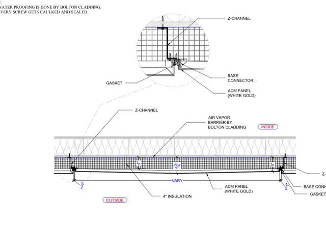 I offer expert facade design, drafting and estimating with AutoCAD & Bluebeam