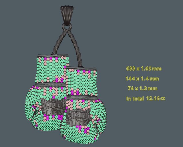 I offer high-end jewelry CAD design for luxury necklaces & pendants image 8