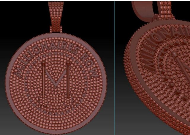 I offer high-end jewelry CAD design for luxury necklaces & pendants image 18