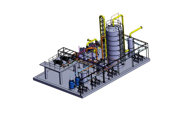 I will make complete process plant design for equipment layouts and piping design