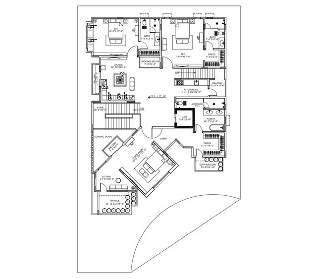 I will create professional 2D architectural floor plans in AutoCAD image 8