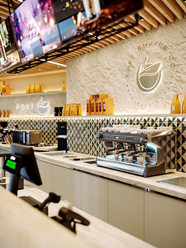 I will design unique cafe interiors with 3D rendering image 5