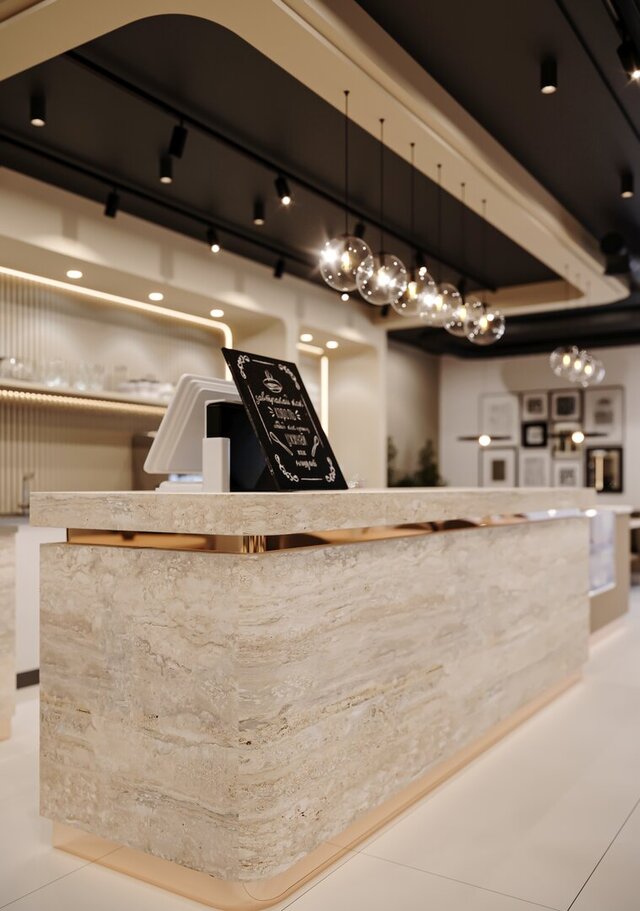 I will design unique cafe interiors with 3D rendering image 13