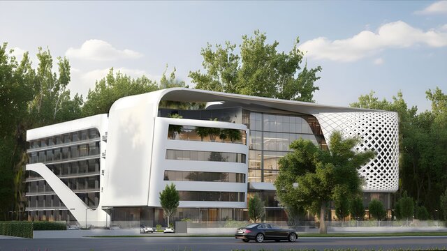 I offer exterior architectural 3d modeling and rendering for residential/commercial projects image 4