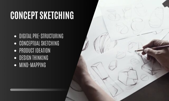 You will get digital pre-structured sketches & 3D models of your ideation image 2