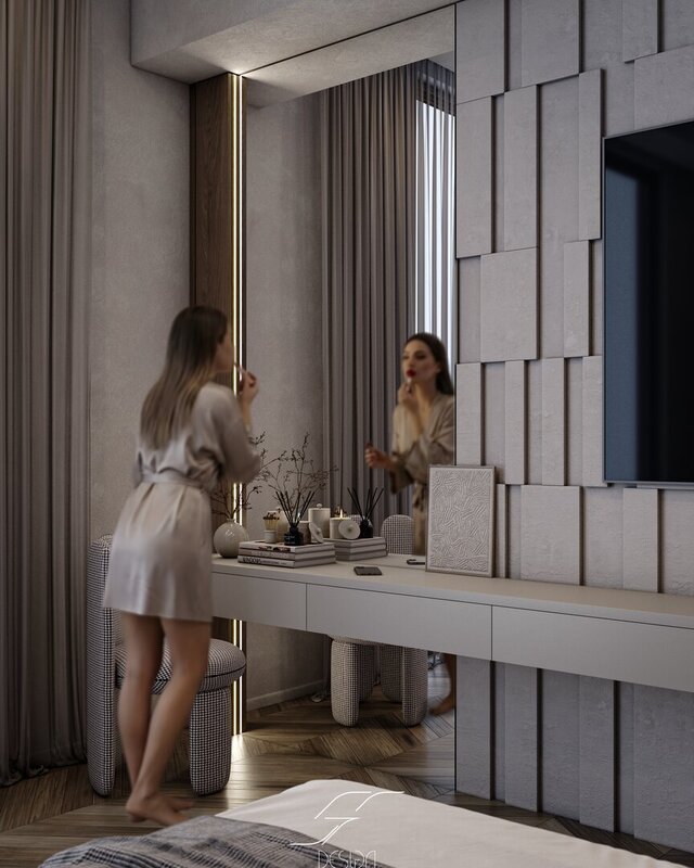 I offer interior design, 3D rendered art, spatial design & visualization design & interior planning image 21