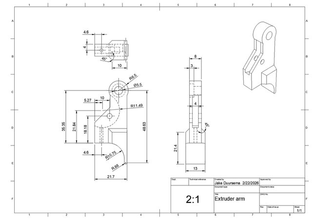 I will re-create a 3D model from a 2D prints and drawings (SolidWorks & Fusion 360) image 4