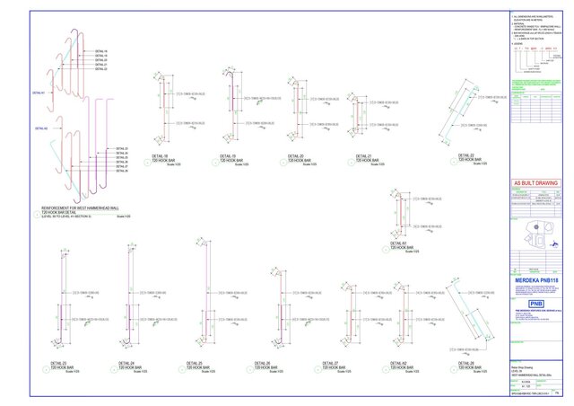 I will do professional rebar detailing, BBS and shop drawings for your architectural projects image 8
